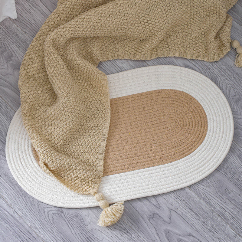 Runde Jute-Teppich Brehn
