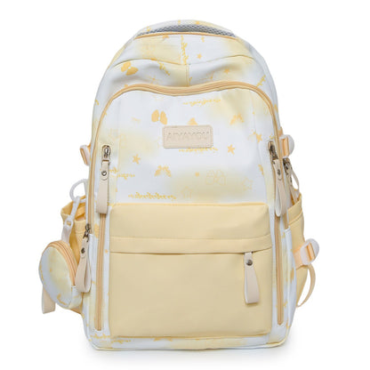 Stylische gemusterte Rucksack