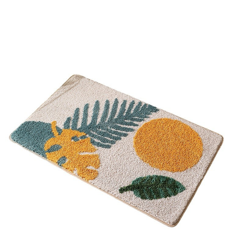 Tropischer Blatt-Teppich Brehn