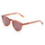 Damen umfangreiche Sonnenbrille mit transparentem Rahmen Brehn