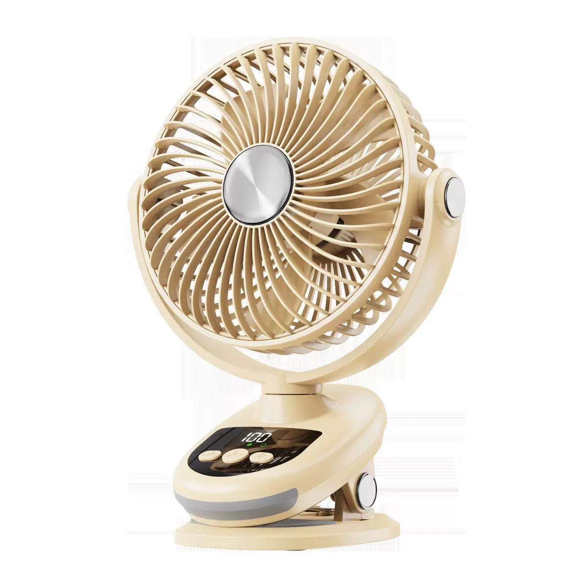 Unisex Tragbarer Desktop-Ventilator mit digitaler Steuerung Brehn