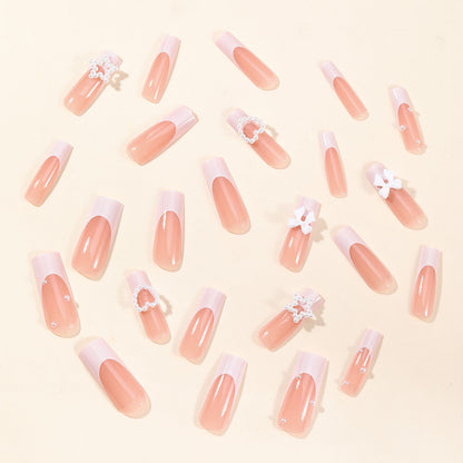 Elegante 3D Dekorative Acryl Nagelkunst Erweiterungen Brehn