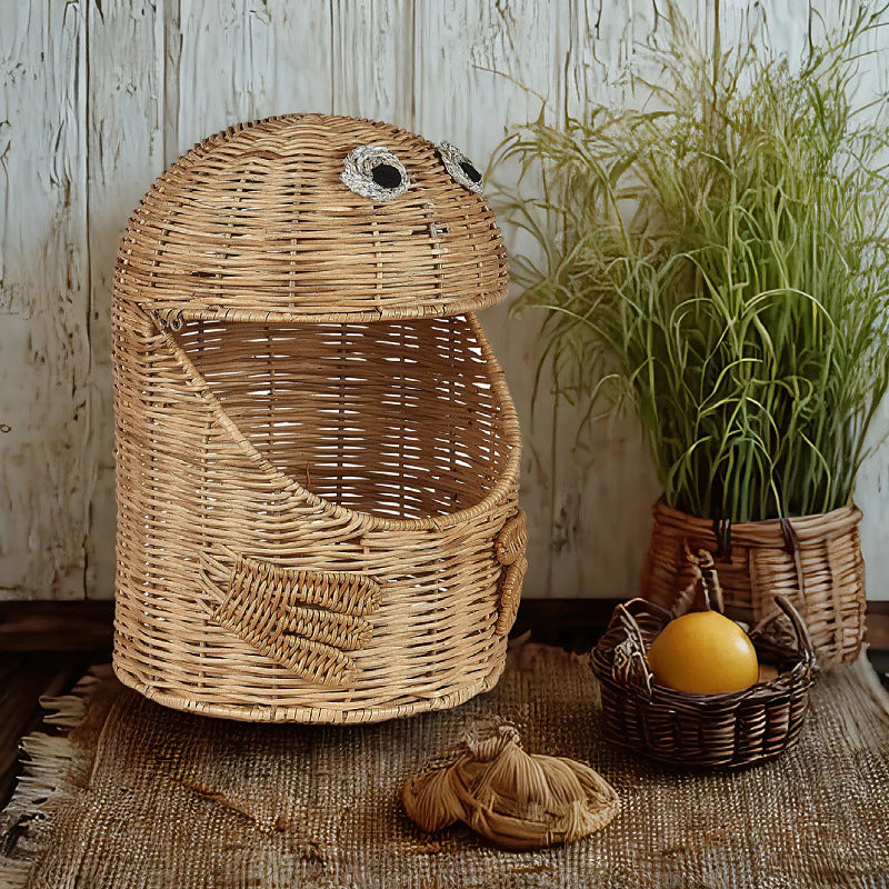 Verspielter Aufbewahrungskorb im Tierdesign Brehn