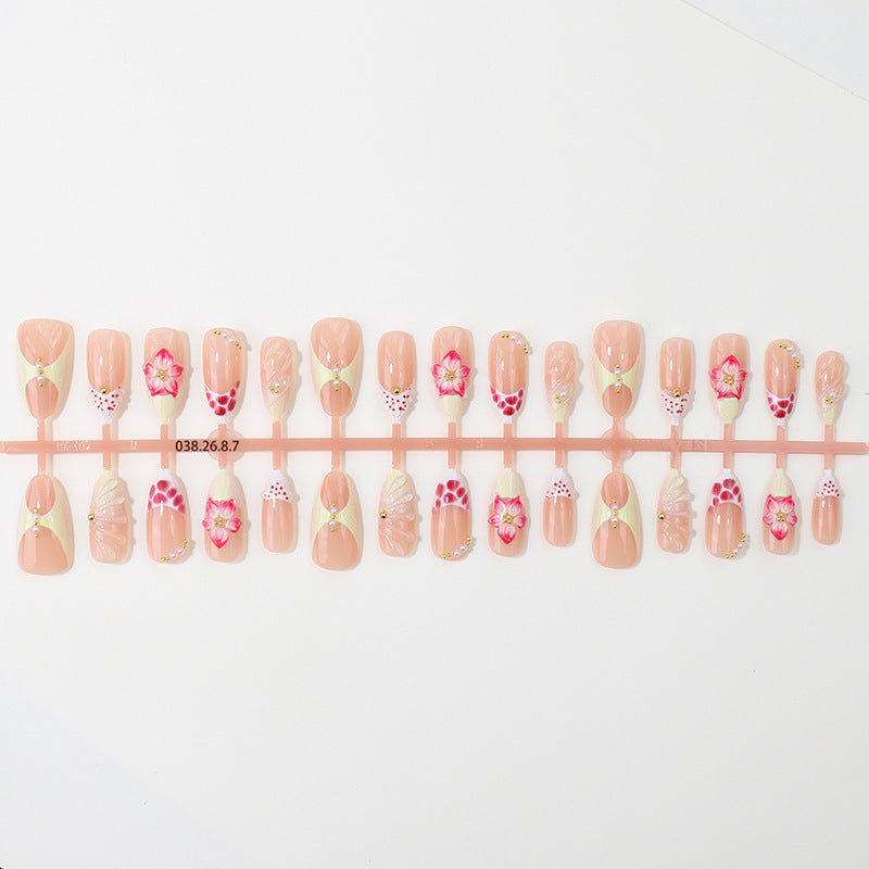 Floral Design Premium Press-On Nagelspitzen Brehn