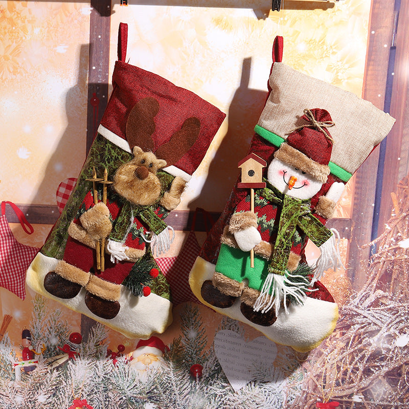 Niedlicher Weihnachtsstrumpf mit Rentierdesign Brehn