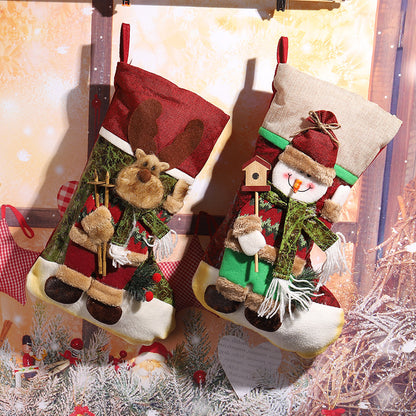 Niedlicher Weihnachtsstrumpf mit Rentierdesign Brehn
