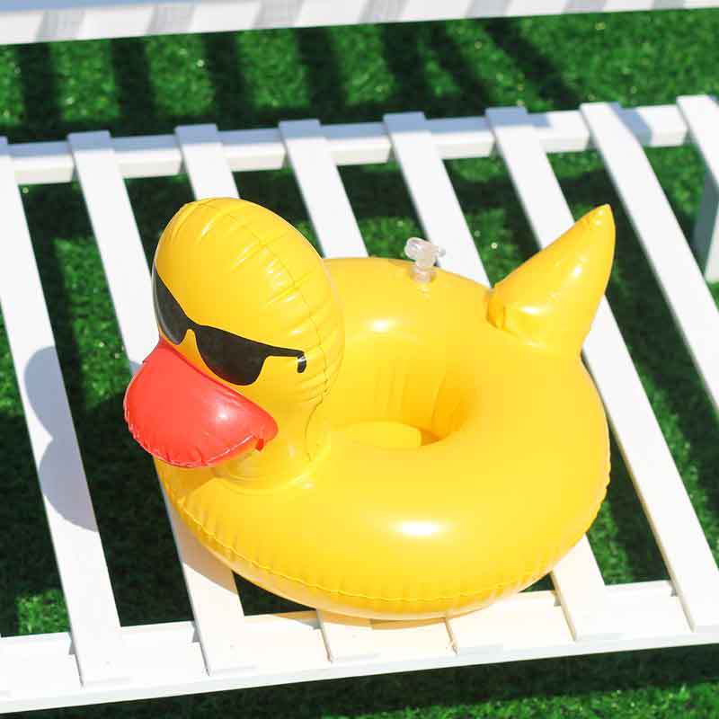 Damen Aufblasbarer Schwimmring mit floralem Design Brehn