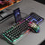 Mechanische Gaming-Tastatur und Hochleistungs-RGB-Maus-Kombo Brehn