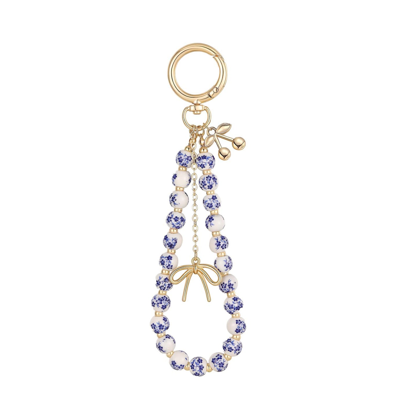 Florale Perlen-Charm-Armband Brehn