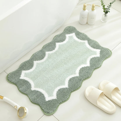 Premium weicher Plüsch Badezimmer Teppich Brehn