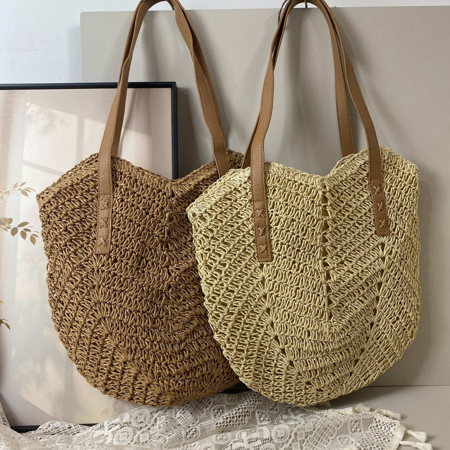 Handgeknüpfte Strandtasche Brehn