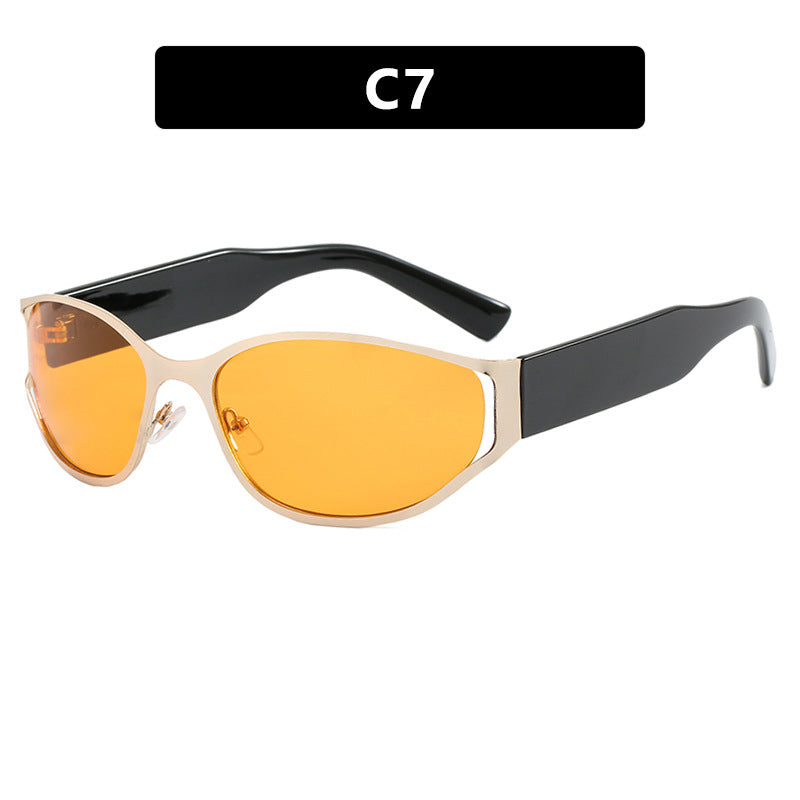 Damen moderne Sonnenbrille mit eleganten Konturen und schützendem UV-Filter Brehn