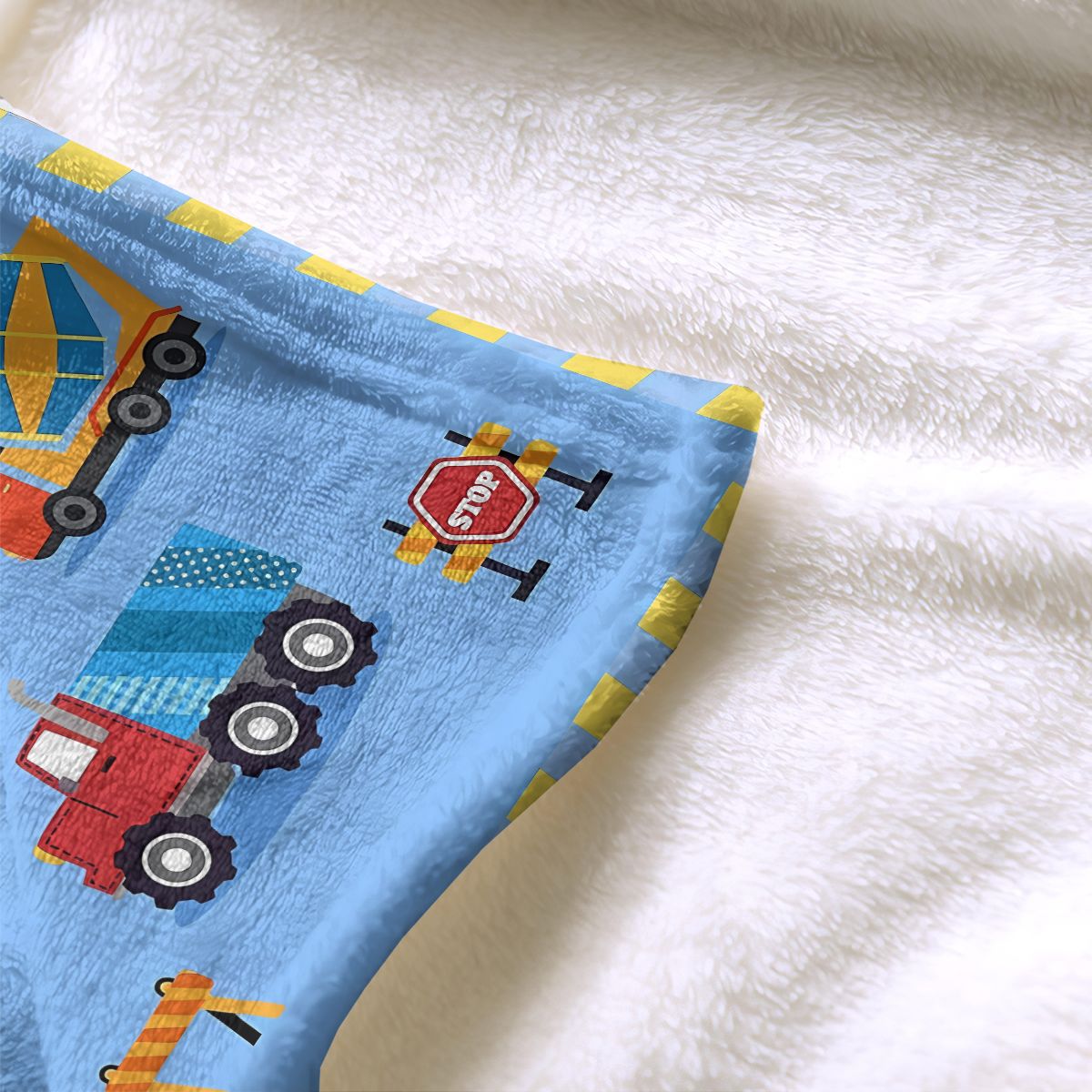 Verspielt Fahrzeug-Themen Fleece-Decke