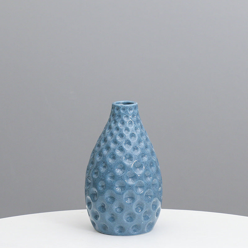 Texturierte Keramische Dekorative Vase Brehn