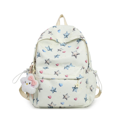 Niedlicher Sternenprint-Rucksack