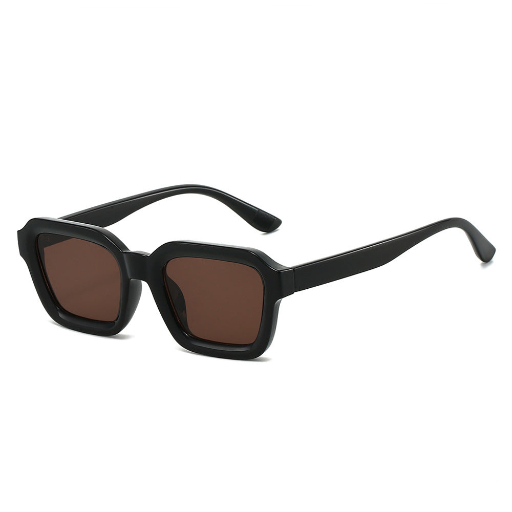 Trendige geometrische Rahmen-Sonnenbrille Brehn