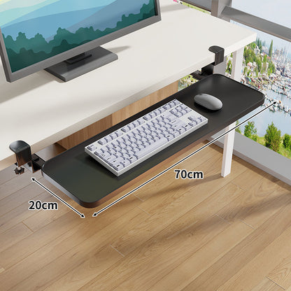 Untertisch-Rollende ergonomische Tastatur- und Mausablage mit Klemmbefestigung