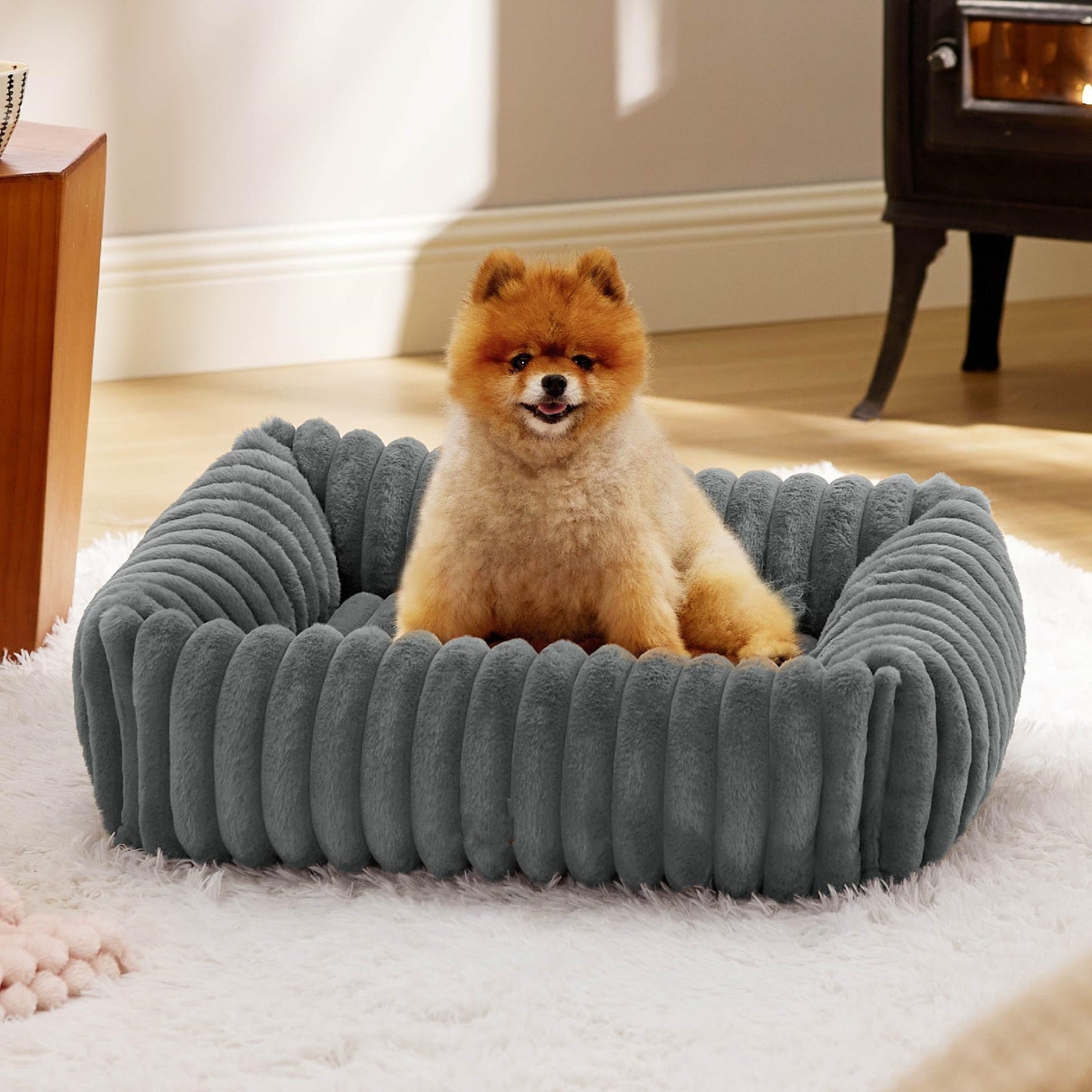 Luxuriöses Bolstered Lounge Hundebett