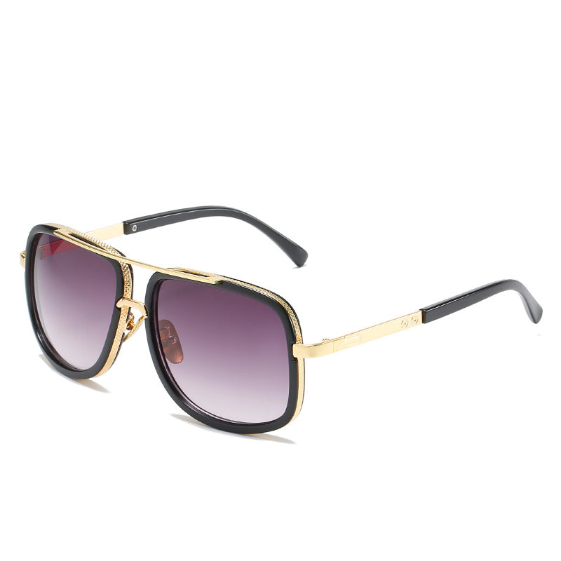 Damen quadratische Sonnenbrille mit luxuriösen Akzenten Brehn