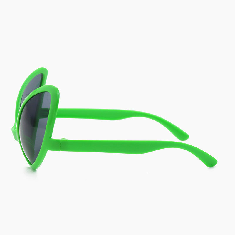 Chic Übergroße Katzenaugen Sonnenbrille Brehn