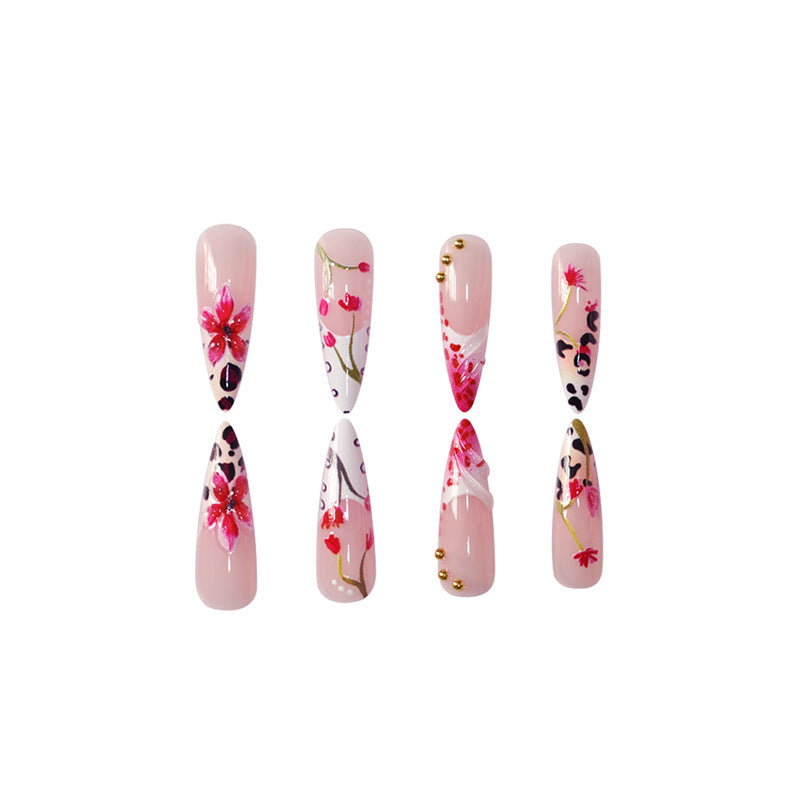 Premium Floral Acryl Nagelkunst Set Brehn