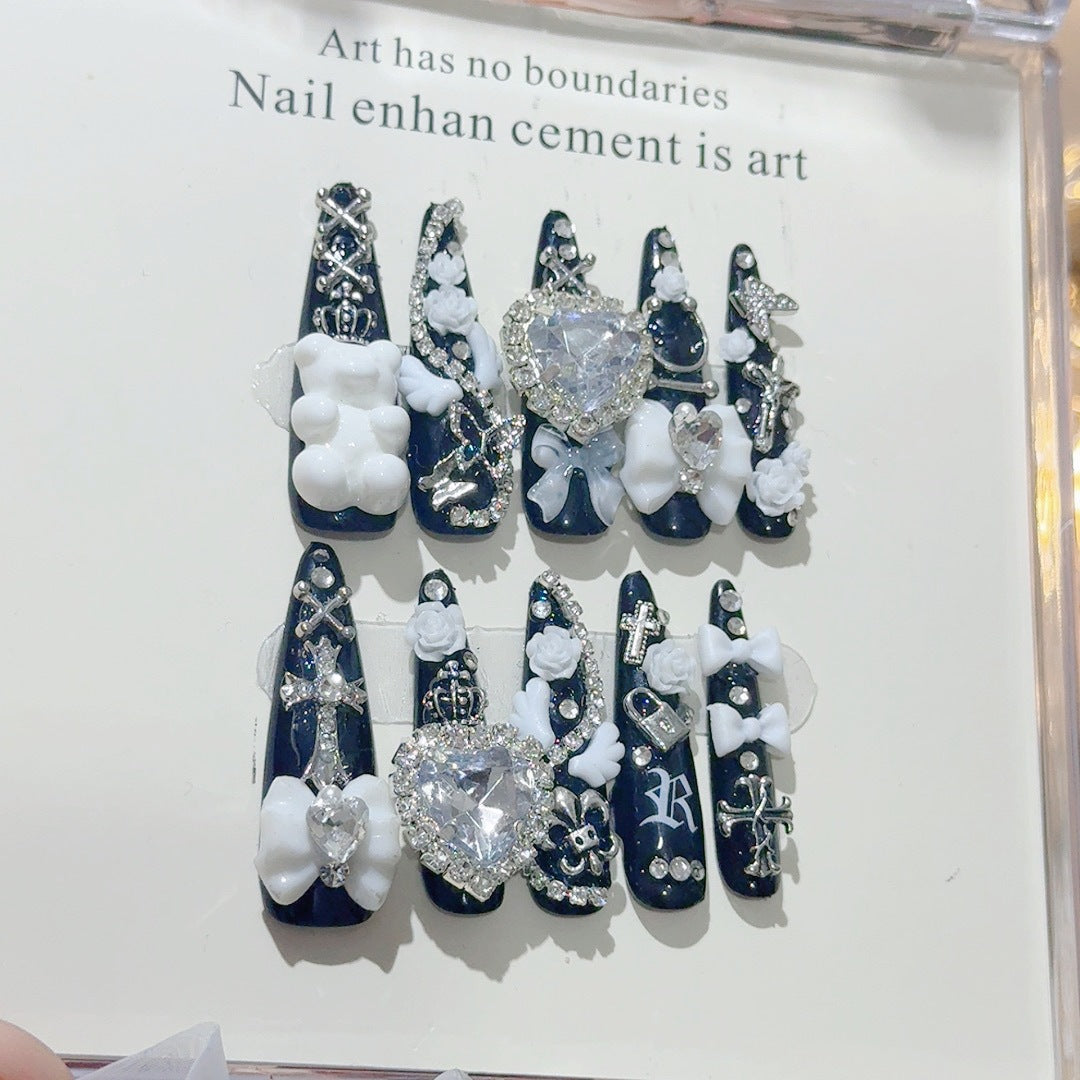 Aufwendiges 3D Nagelkunst Set