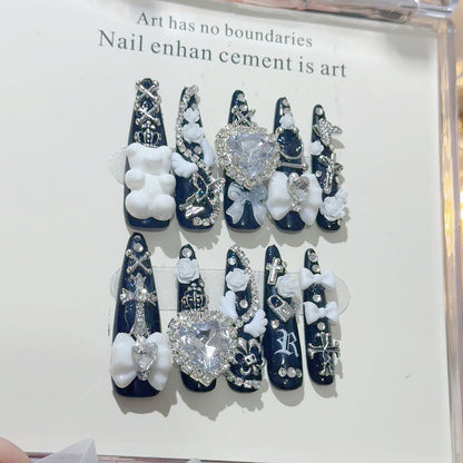 Aufwendiges 3D Nagelkunst Set