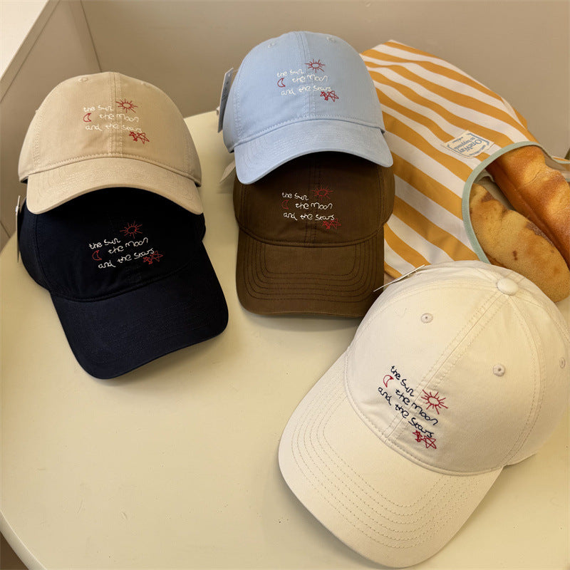 Damen Casual Bestickte Dad Cap Brehn
