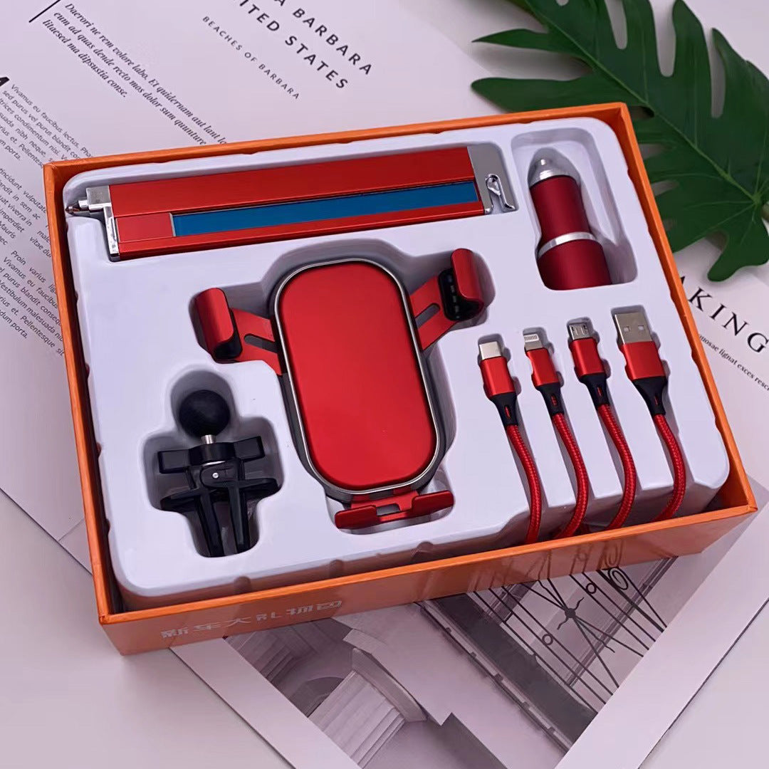 Unisex kabelloser Auto-Ladehalter mit integriertem Telefonhalter Brehn