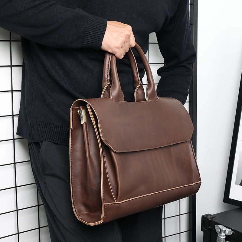 Elegante Aktentasche mit Praktischer Außentasche Brehn