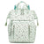 Stylischer Herz-Print Multi-Taschen Rucksack Brehn