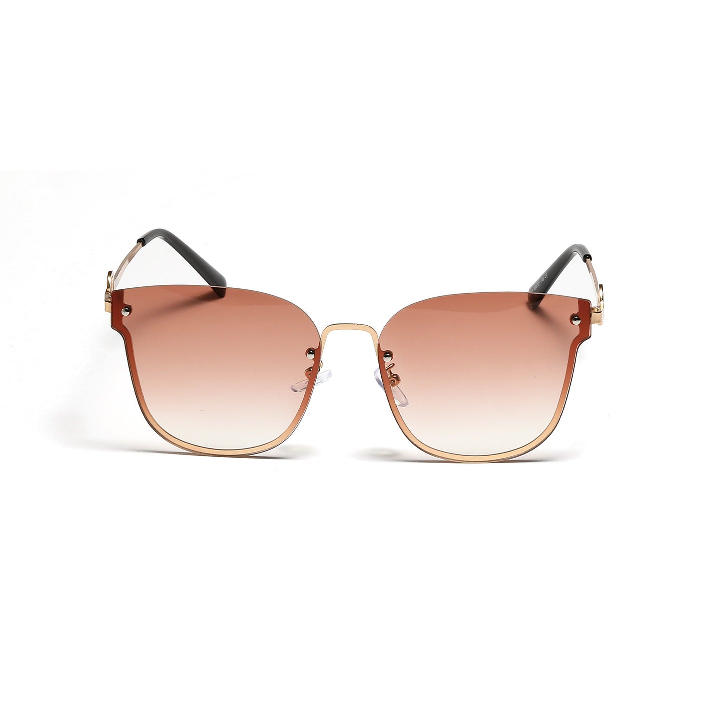 Damen modische oversized Sonnenbrille mit einzigartigem Verlauf Brehn