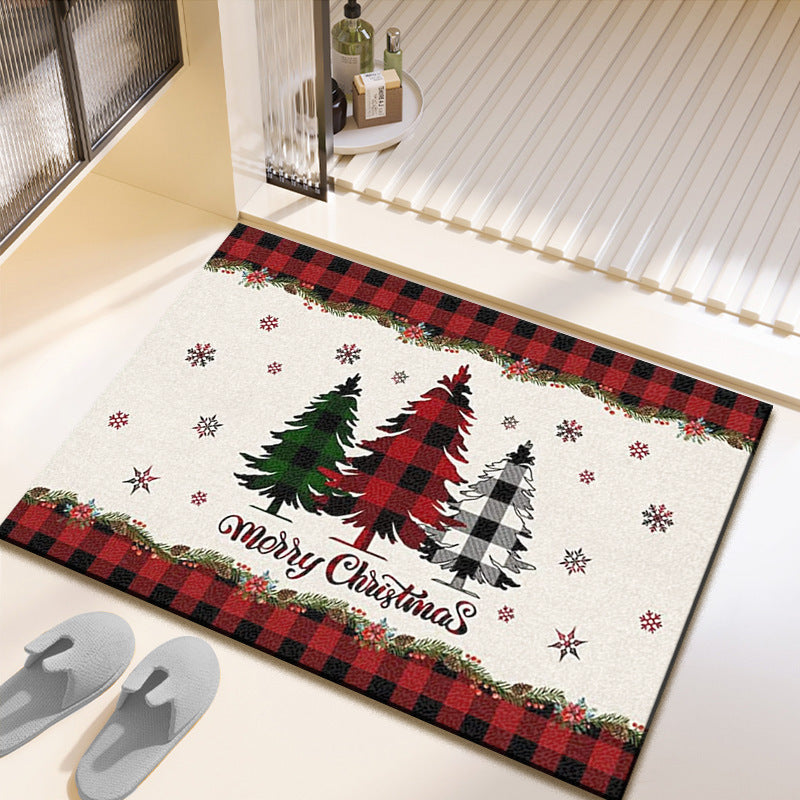 Festliche Weihnachts-Motiv-Badmatte Brehn