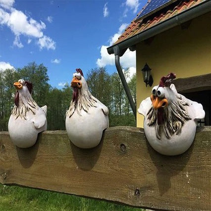 Dekorative Hühner Schmuckfigur Brehn