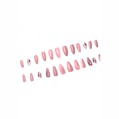 Elegantes Blumen-Nageldesign Brehn