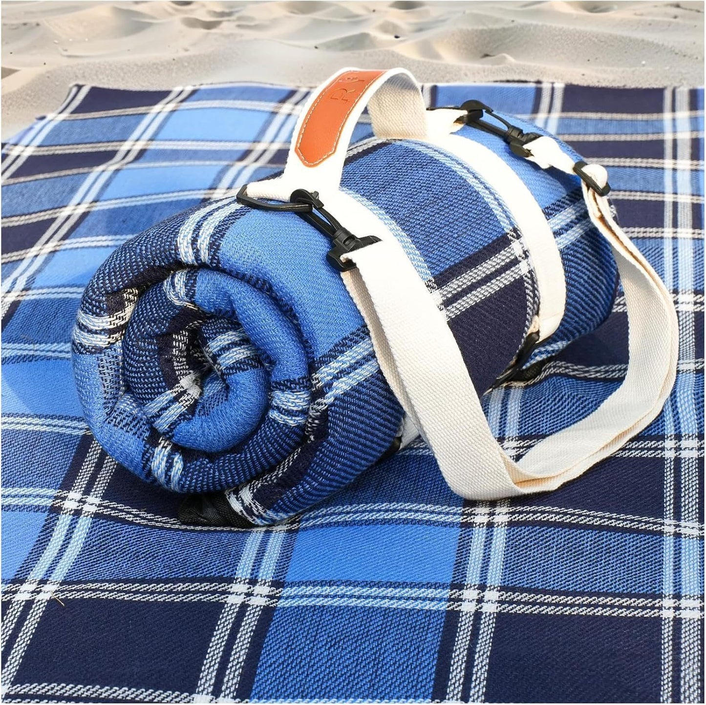 Unisex praktische Picknickdecke mit Tragegriff und wasserabweisender Oberfläche Brehn