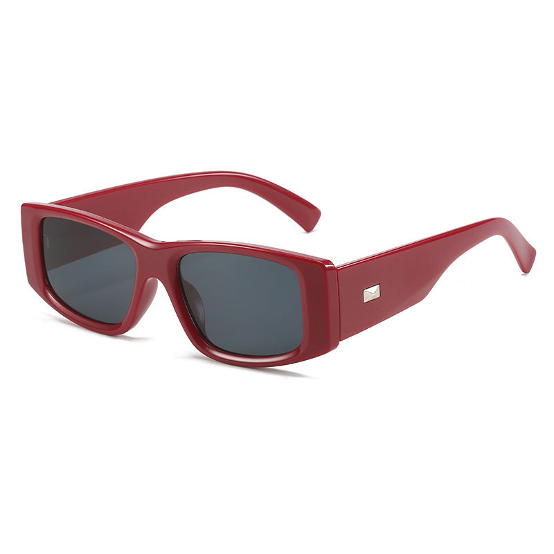 Chunky Retro-inspirierte quadratische Sonnenbrille Brehn