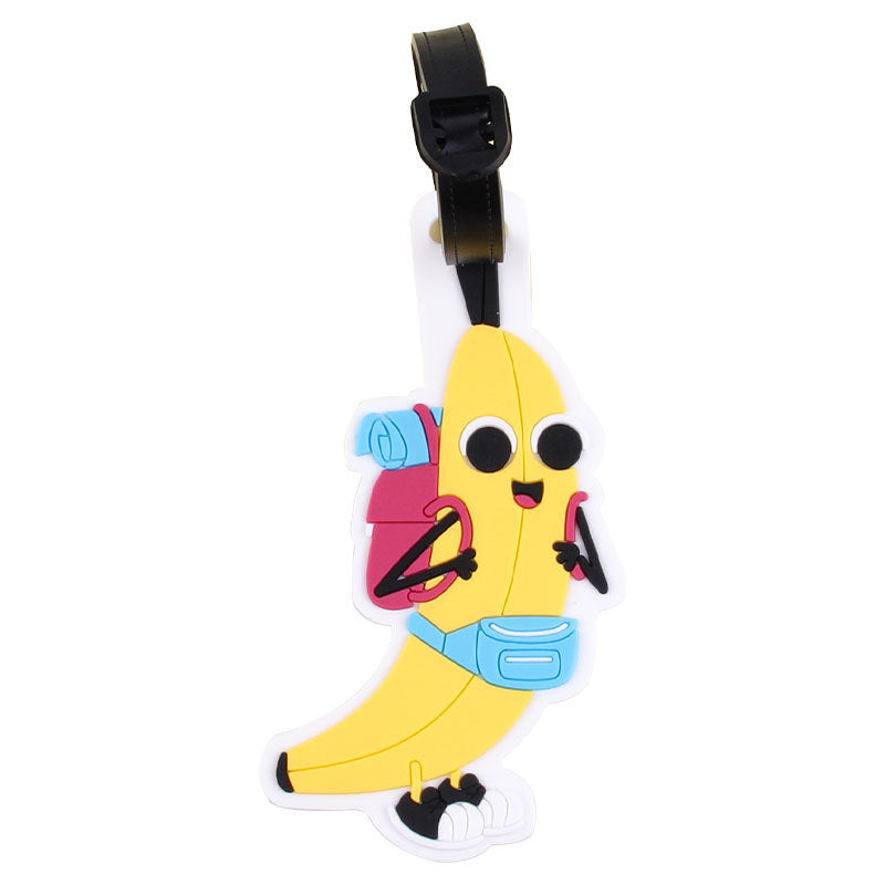 Spaßige Bananenfiguren-Gepäckanhänger Brehn