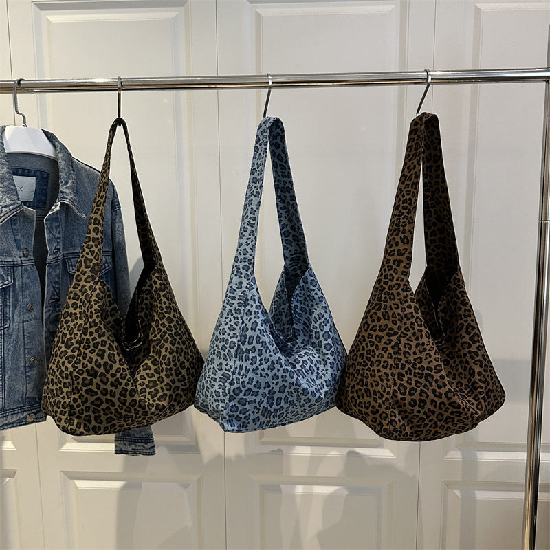 Leopardenmuster Schultertasche