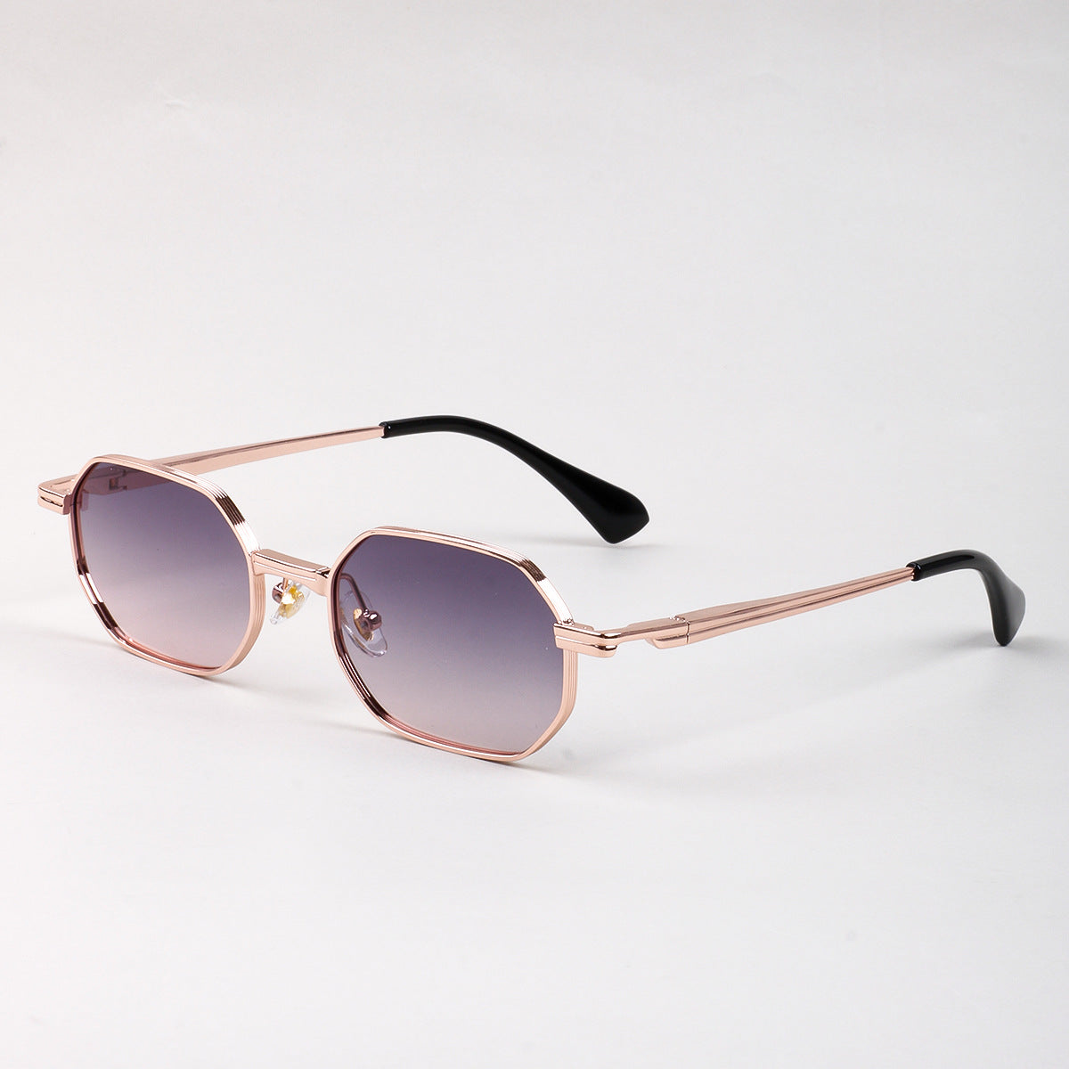 Damen Design Sonnenbrille im modernen, achteckigen Stil Brehn