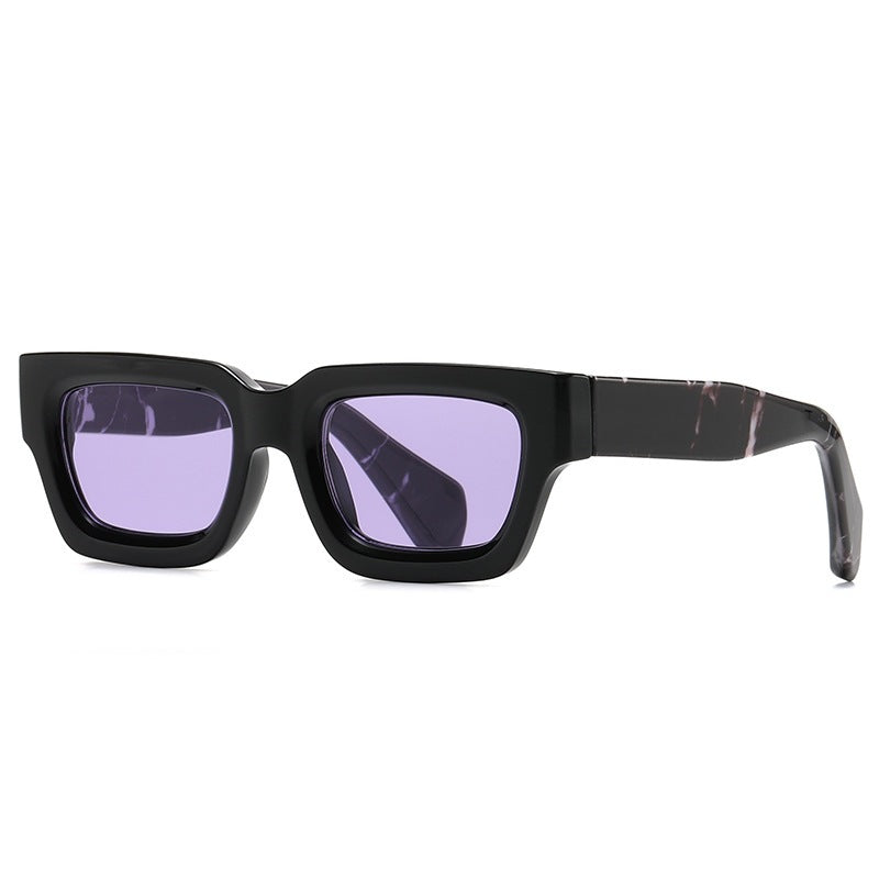 Damen oversized Sonnenbrille im modernen, kantigen Design Brehn