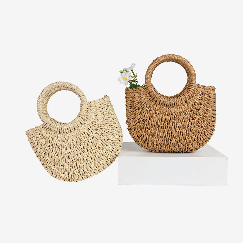 Damen Handgeknüpfte Schultertasche Brehn