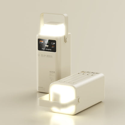 tragbares Schnellladegerät mit LED-Beleuchtung Brehn