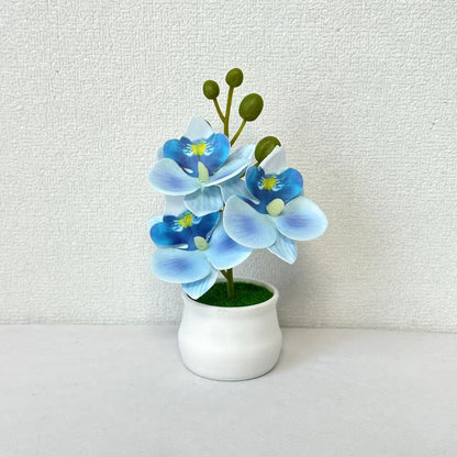 Elegante künstliche Orchideen Dekoration