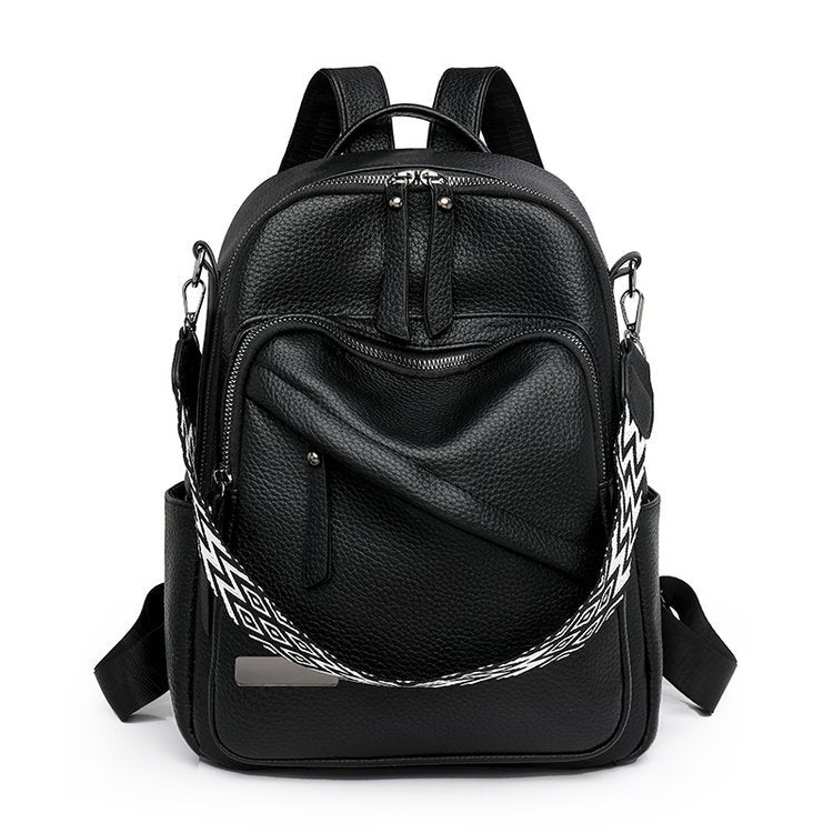 Stylischer Leder-Rucksack Brehn