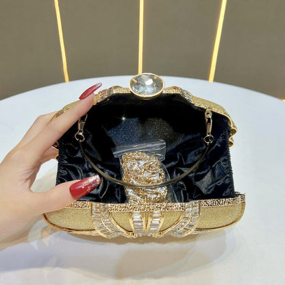 Glamouröse dekorative Clutch Tasche