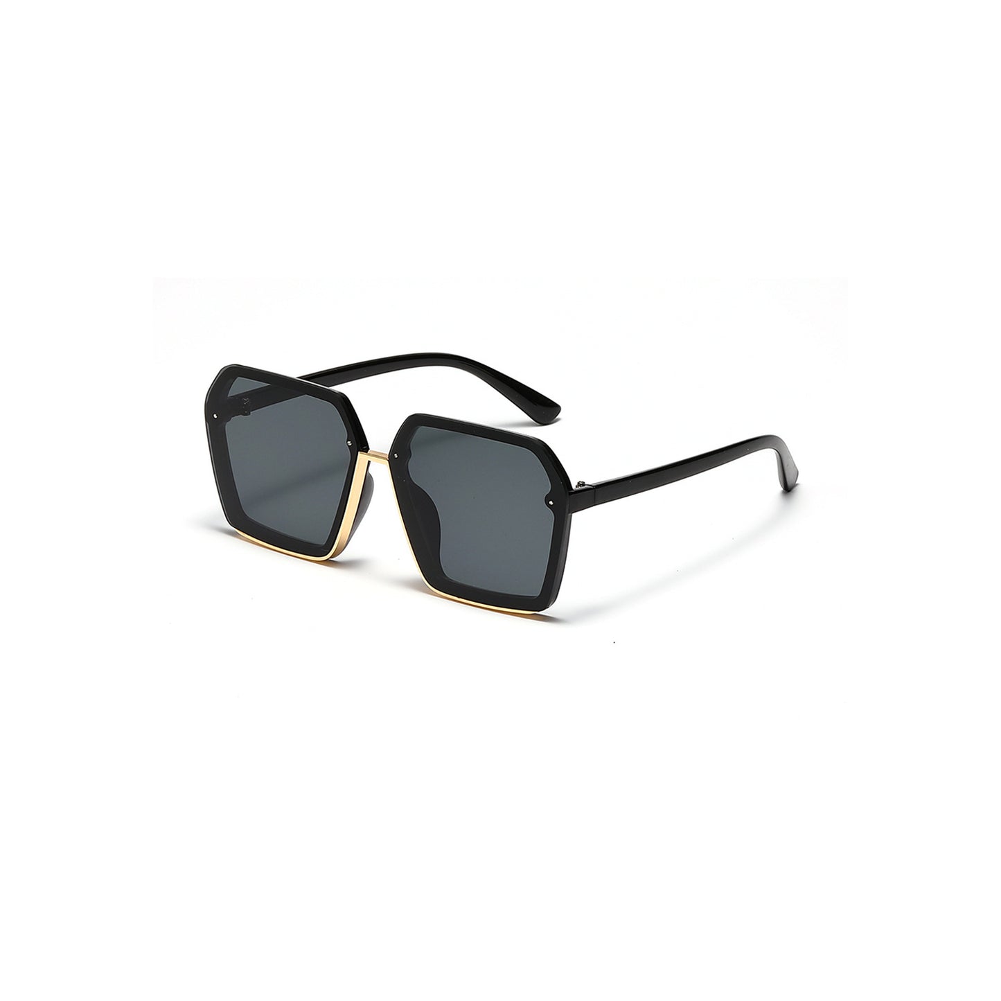 Damen kreative oversized Sonnenbrille mit einzigartiger Geometrie Brehn