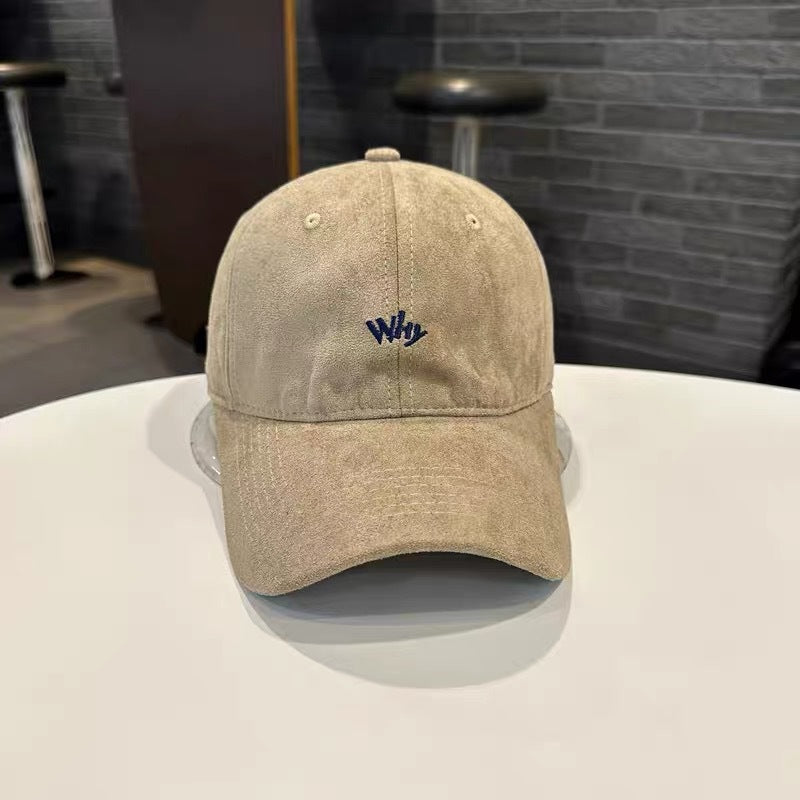 Weiches Wildleder Verstellbare Kappe
