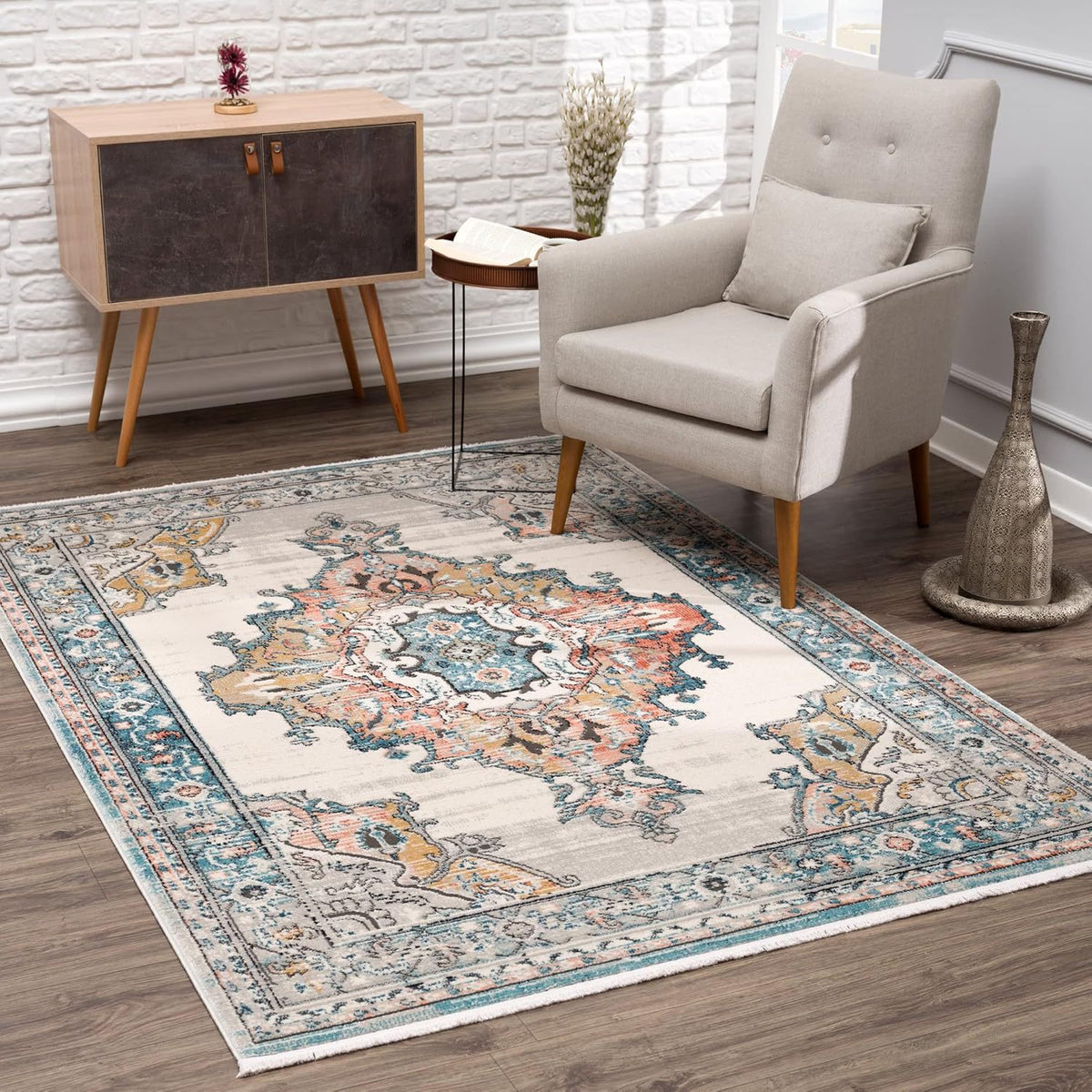 Vintage-inspirierter Teppich