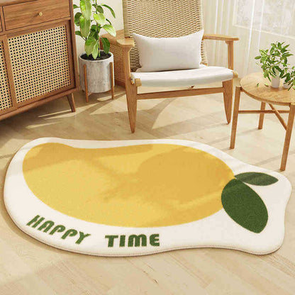 Lustiger Avocado-Themen Teppich
